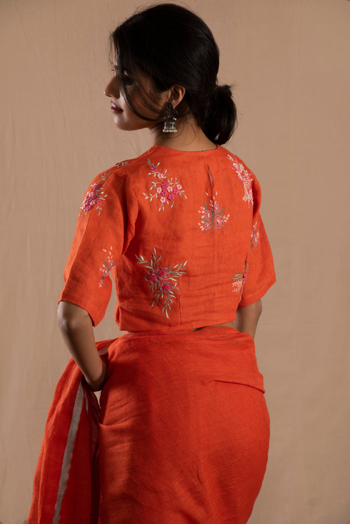 Silsila Linen Blouse