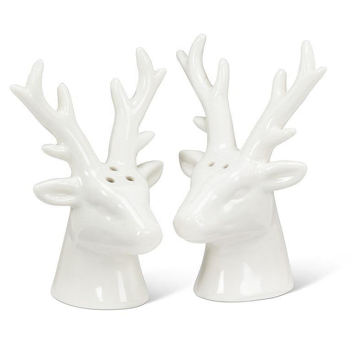 Simple Stag Head Salt & Pepper