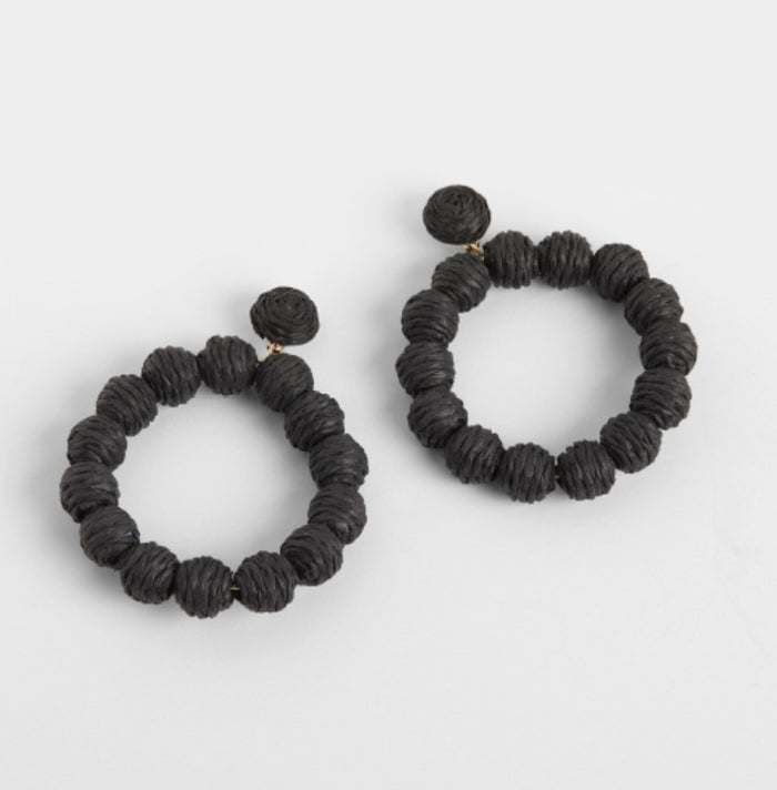Skylar Earrings - Black