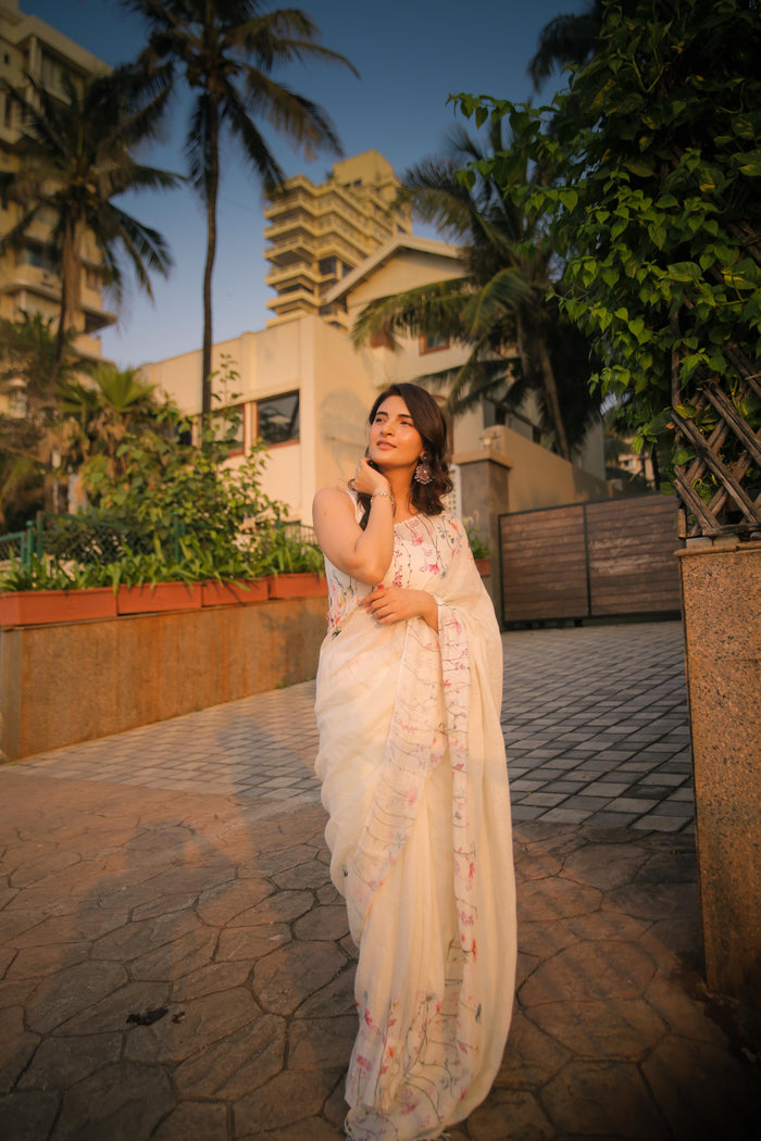 Sofi Linen Sari