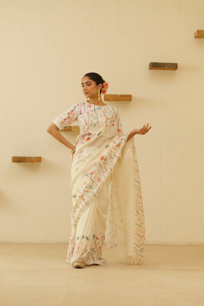 Sofi Linen Sari
