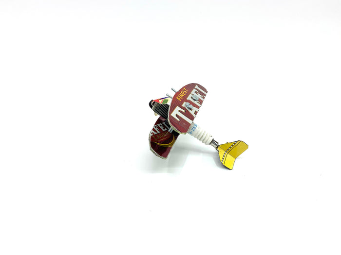 Spark Plug Airplane Sculpture