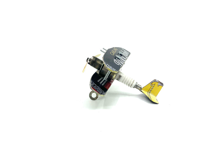 Spark Plug Airplane Sculpture