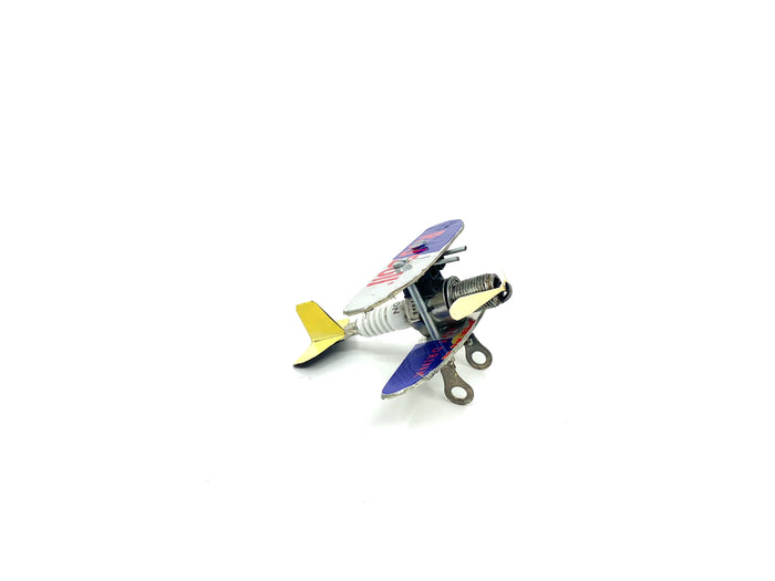Spark Plug Airplane Sculpture