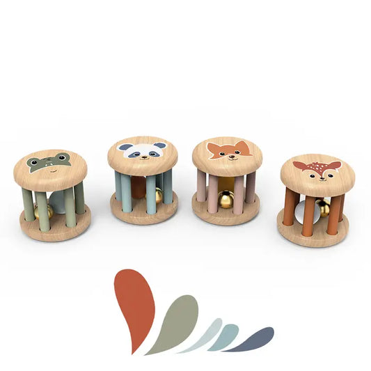 Speedy Monkey Roller Rattle