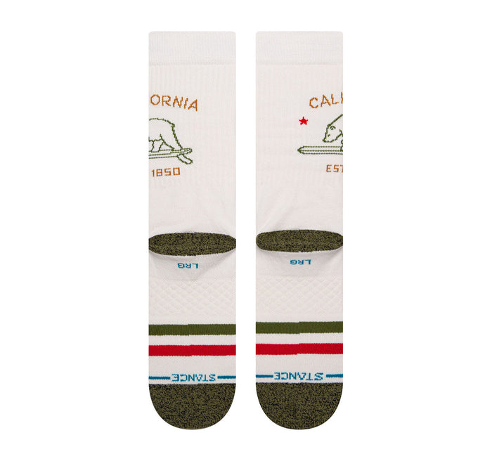 Stance California Republic 2 Crew Socks - On The EDGE
