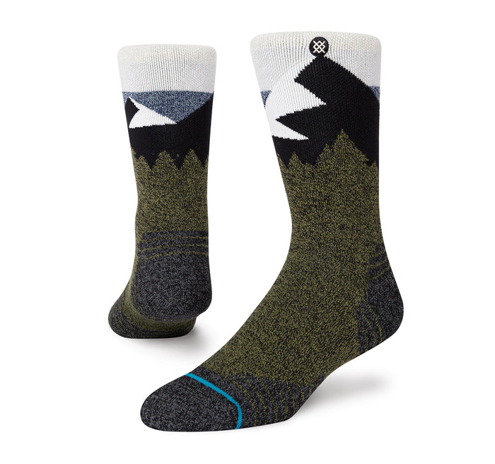 Stance Divide Hike Crew Socks - On The EDGE
