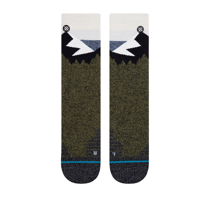 Stance Divide Hike Crew Socks - On The EDGE