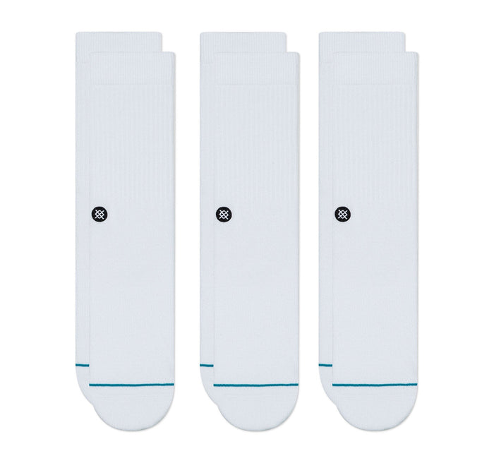 Stance Icon Crew Socks 3-Pack - On The EDGE