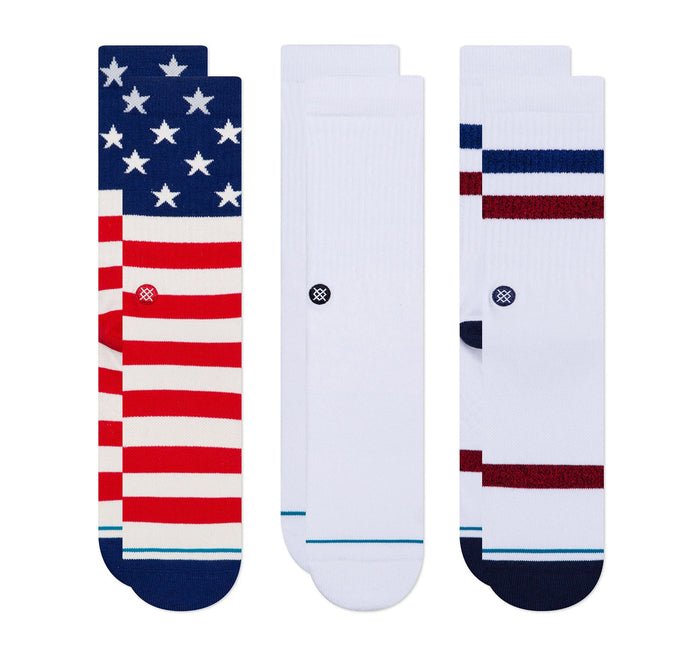 Stance The Americana Socks 3 Pack - On The EDGE
