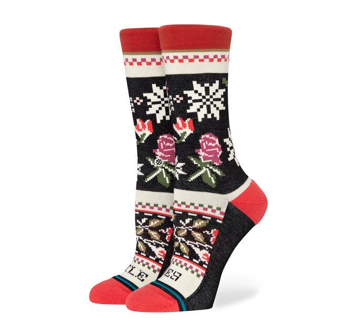 Stance Womens' Mistling Toes Crew Socks - On The EDGE