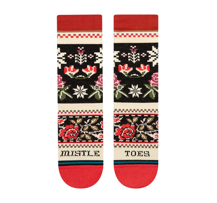 Stance Womens' Mistling Toes Crew Socks - On The EDGE