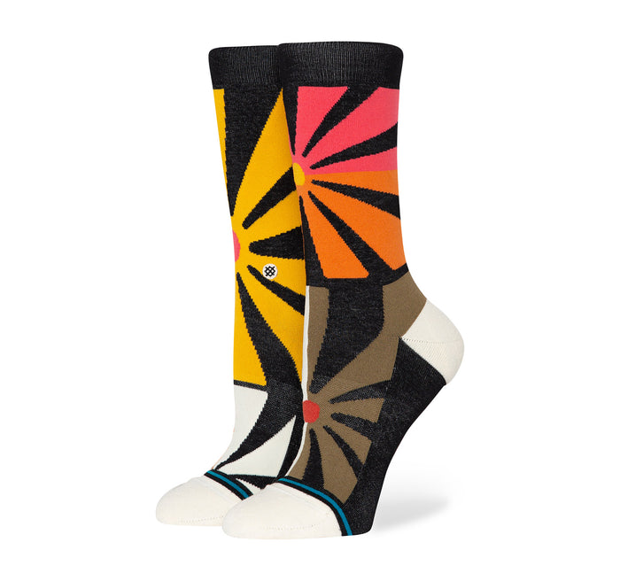 Stance Womens' Shine Ur Light Crew Socks - On The EDGE