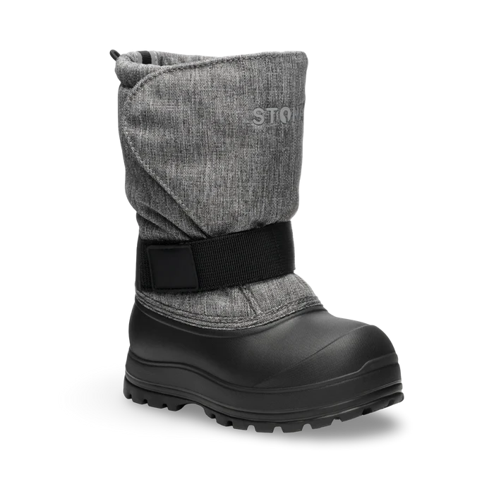Stonz Trek Kids Boots - Heather Grey