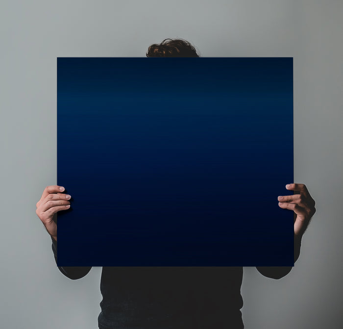 Striking Deep Sapphire Blue