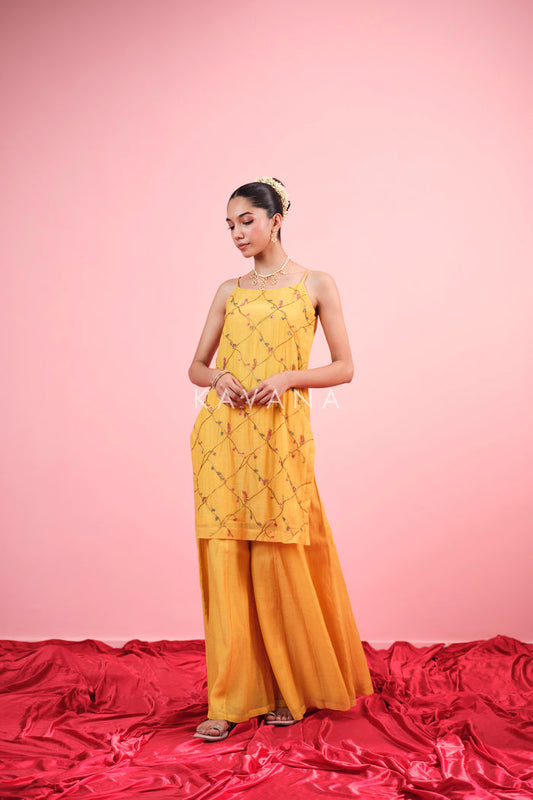 Surbhi Chanderi Kurta Set