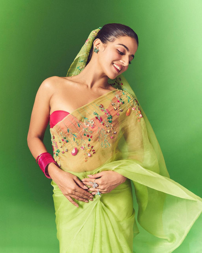 Surbhi Silk Organza Sari