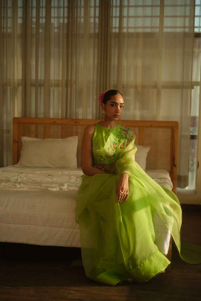 Surbhi Silk Organza Sari