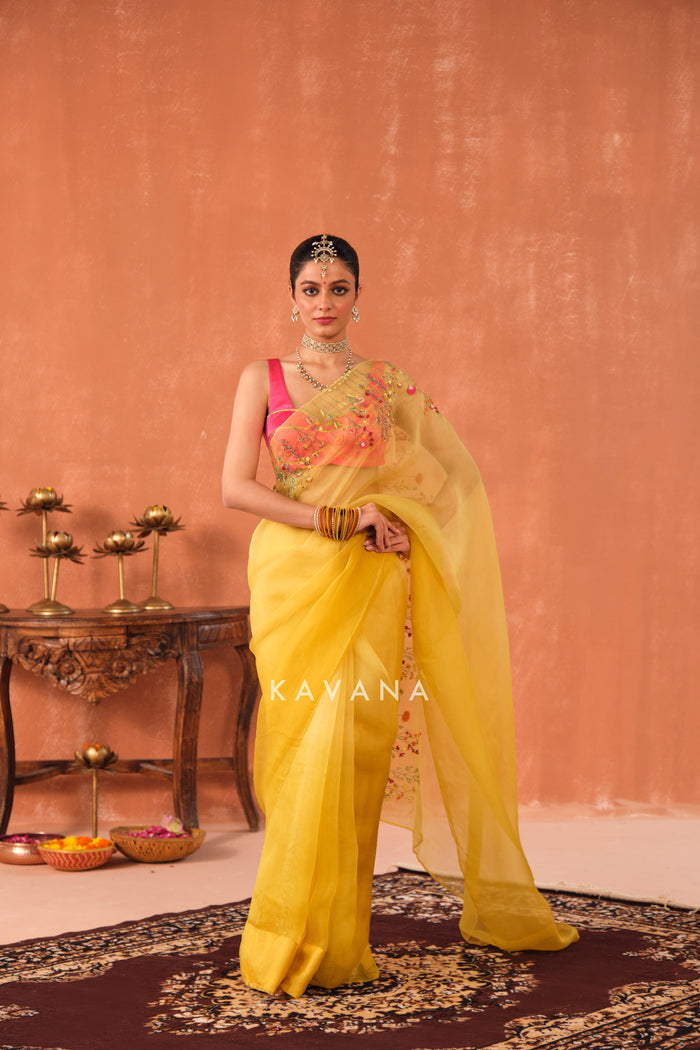 Swara Silk Organza Sari