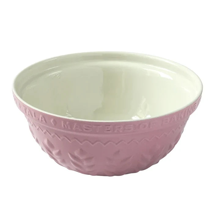 TALA STONEWARE MIXING BOWL in Dusty Pink Corn Design by Tala