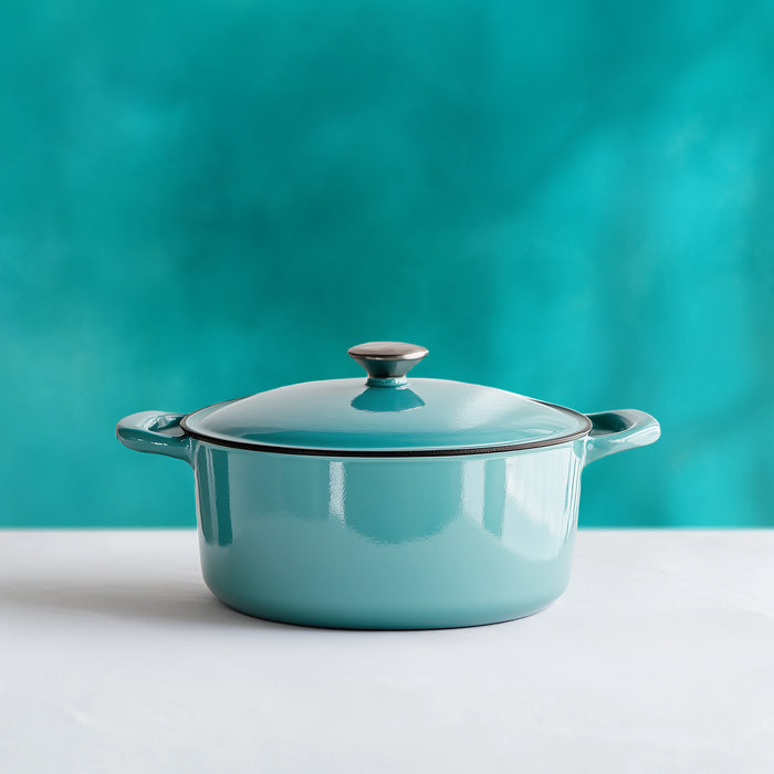 Textured bright Cobalt Aqua