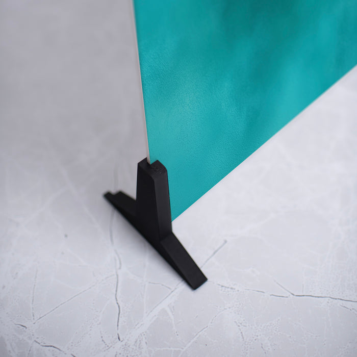 Textured bright Cobalt Aqua