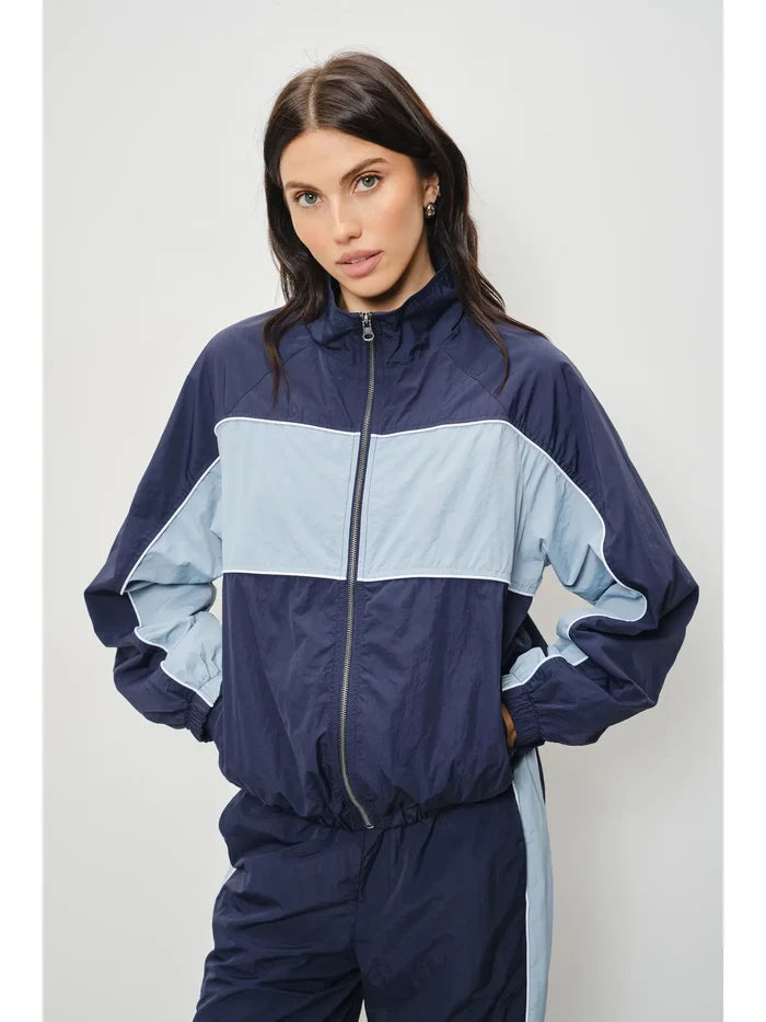 Tobias Color Block Track Jacket / Windbreaker