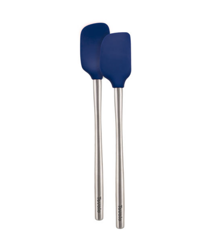 Tovolo Flex-Core Mini Spatula Set SS Handle - Deep Indigo