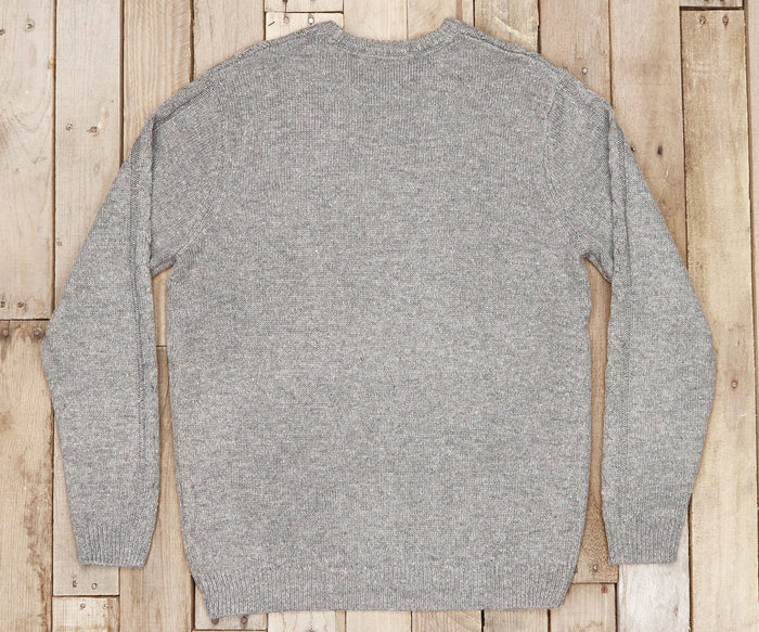 Washed Gray Knit | Townsend Sweater | Back