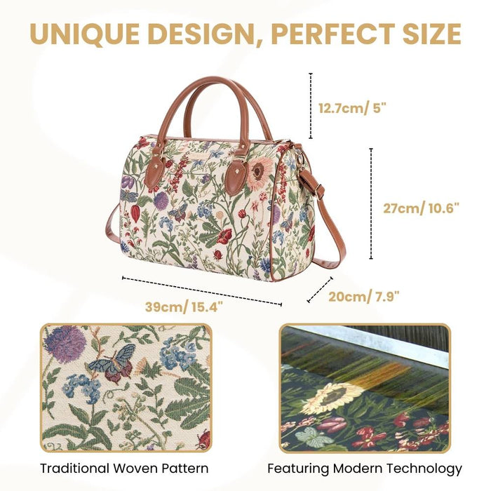 TRAV-MGD | MORNING GARDEN TRAVEL BAG WEEKEND GYM HOLDALL