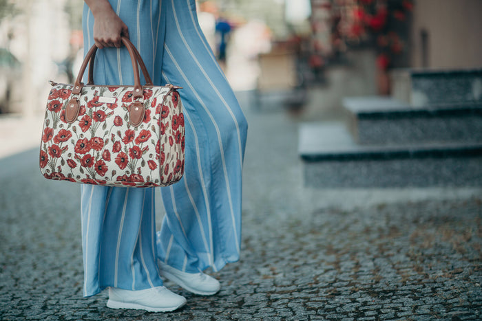 TRAV-POP | POPPY TRAVEL BAG WEEKEND GYM HOLDALL