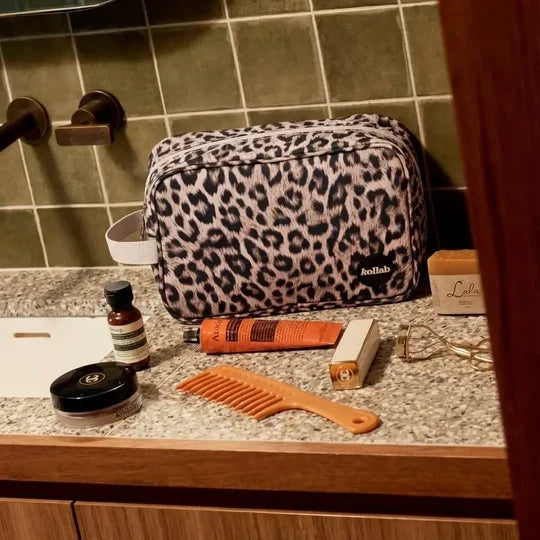 TRAVEL BAG in Leopard by kollab