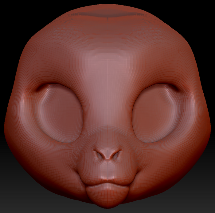 True Kemono Macaque Head Base