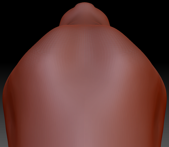 True Kemono Tiger Static Jaw Head Base