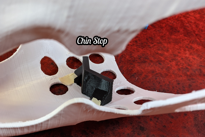 True Kemono Tiger Static Jaw Head Base