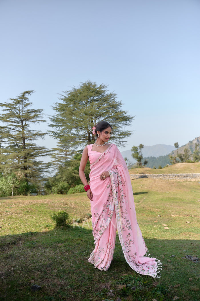 Ulan Linen Sari