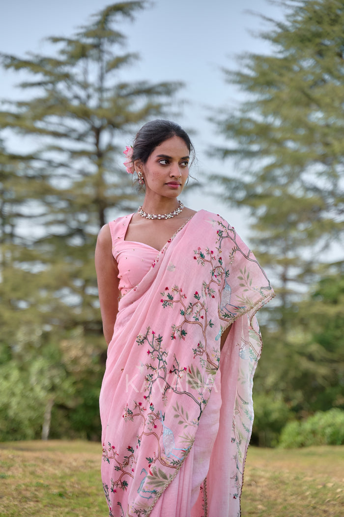 Ulan Linen Sari
