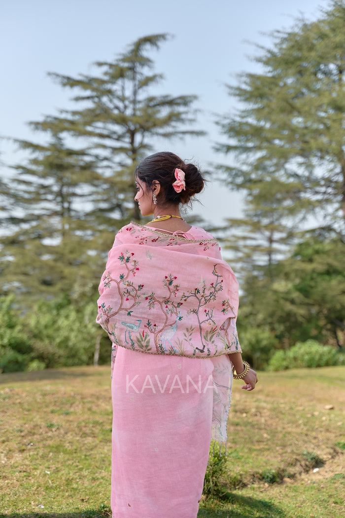 Ulan Linen Sari