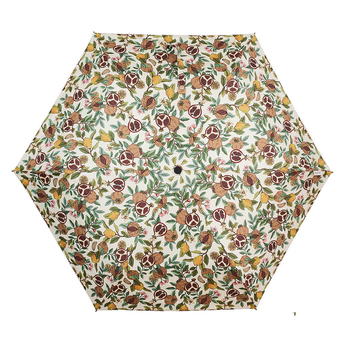 UM-AUTO-POMEGRA | Pomegranate and Lemon Automatic Folding Umbrella