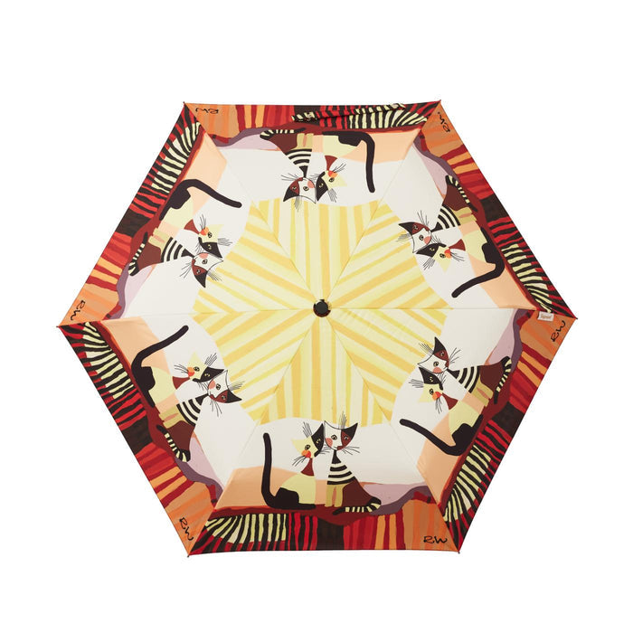 UM-AUTO-RWC-COPPIA | Cappia Cat Rosina Cat Automatic Folding Umbrella