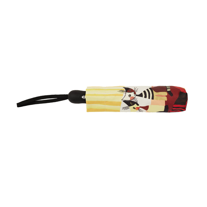 UM-AUTO-RWC-COPPIA | Cappia Cat Rosina Cat Automatic Folding Umbrella