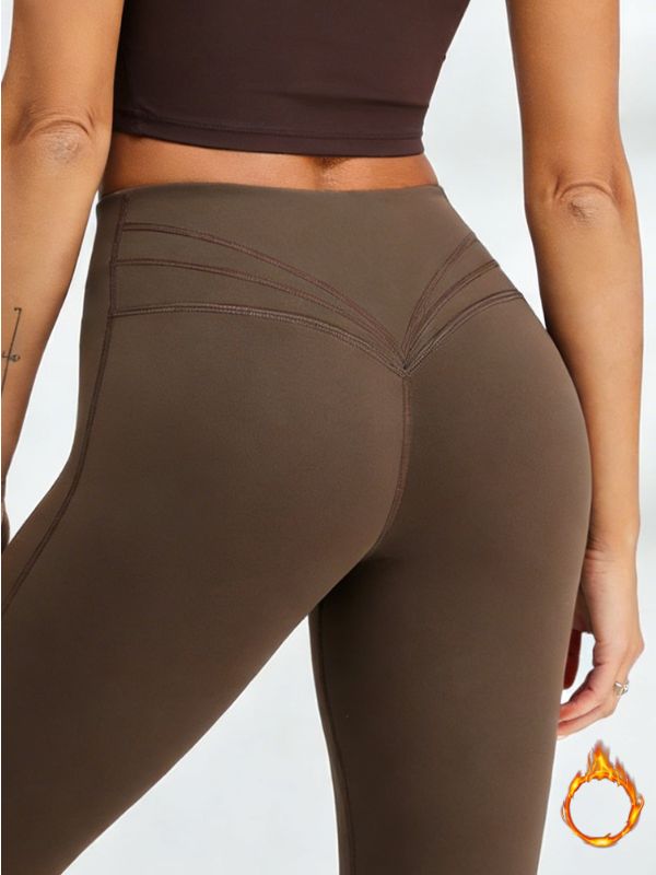 Unique Fleece Scrunch Bum Leggings