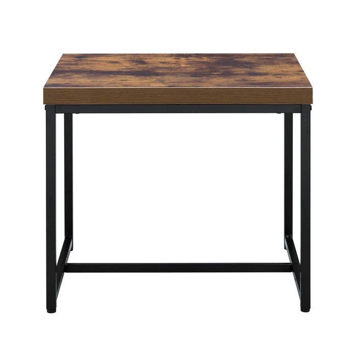 Urban Designs Alaterra End Table - Weathered Oak