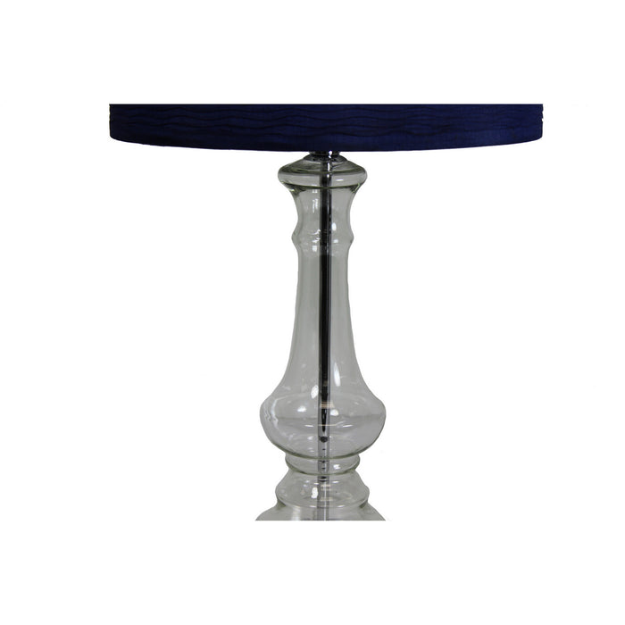 Urban Designs Angelina 28-Inch Tall Glass Table Lamp