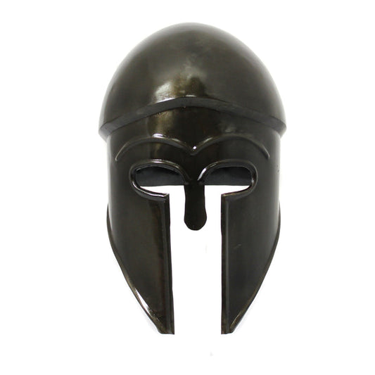 Urban Designs Antique Replica Greek Corinthian Armor Helmet - Ancient Brown