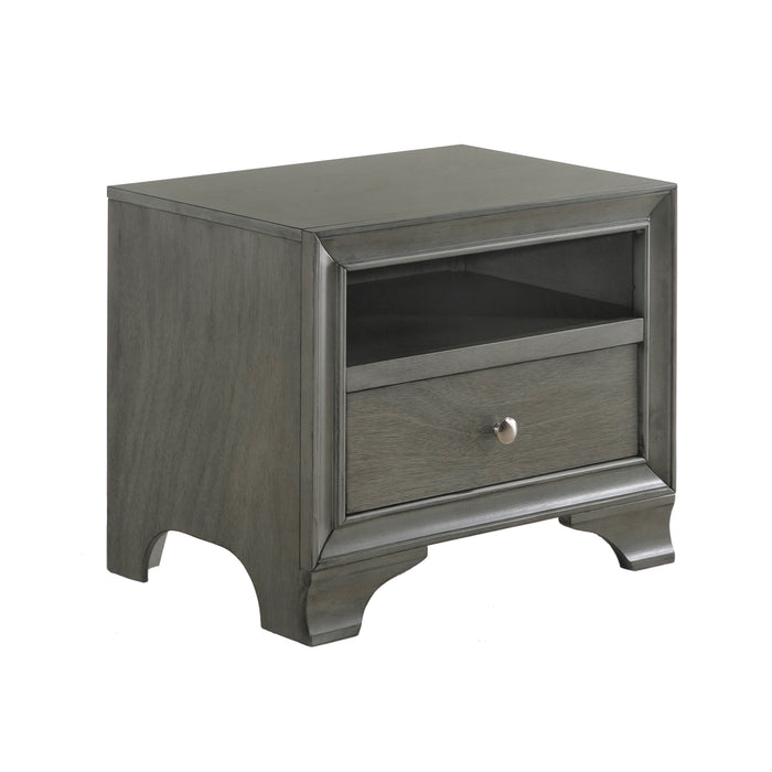 Urban Designs Brandon Collection 1-Drawer Nightstand
