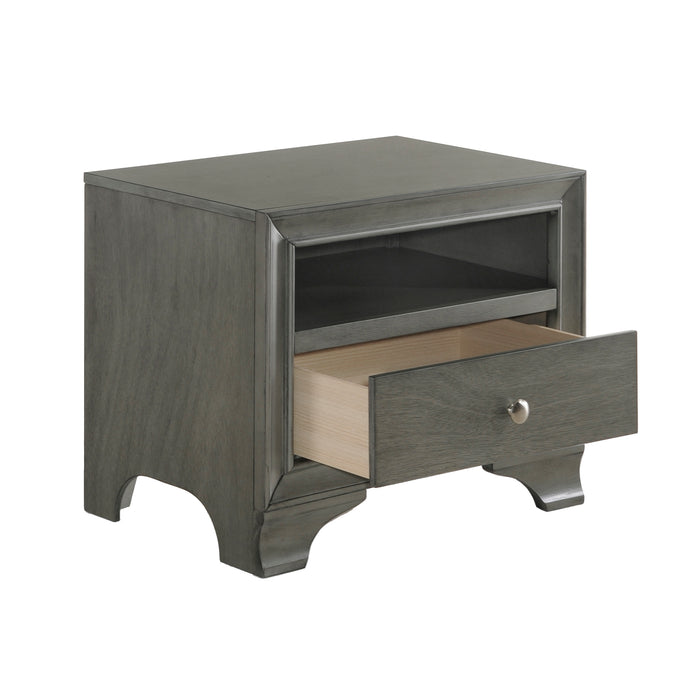 Urban Designs Brandon Collection 1-Drawer Nightstand