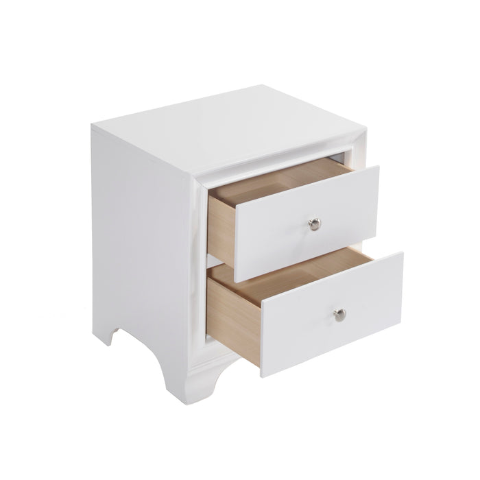 Urban Designs Brandon Collection 2-Drawer Nightstand