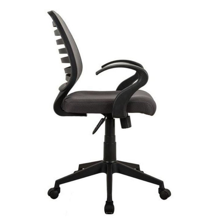 Urban Designs Comfy Rolling Mesh Task Chair with Arms and Wheels