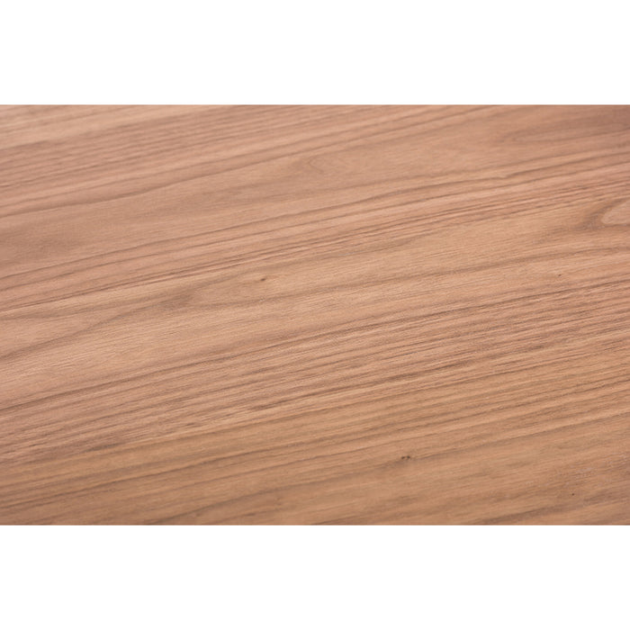 Urban Designs Dahlia Mid-Century Modern Walnut Wood End Table